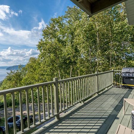 Montfjord - Chalets, Spa Et Vue - Chantafjord #2 Sacre-Coeur Εξωτερικό φωτογραφία