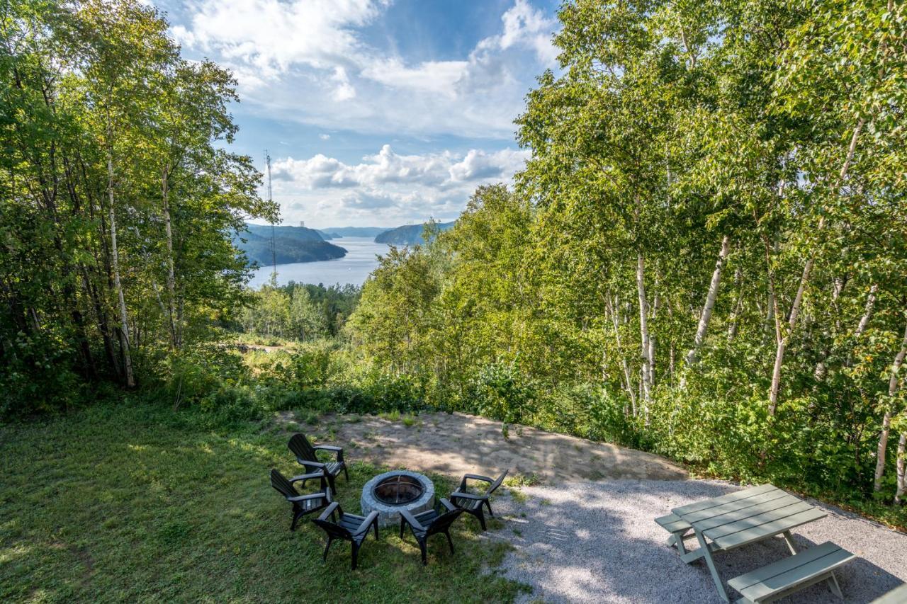 Montfjord - Chalets, Spa Et Vue - Chantafjord #2 Sacre-Coeur Εξωτερικό φωτογραφία
